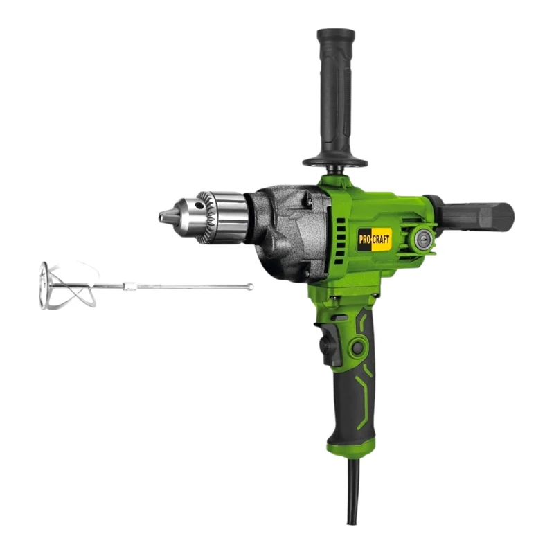 Procraft PS1750 Bohrmaschine und Rührwerk 1200 Watt 16 mm