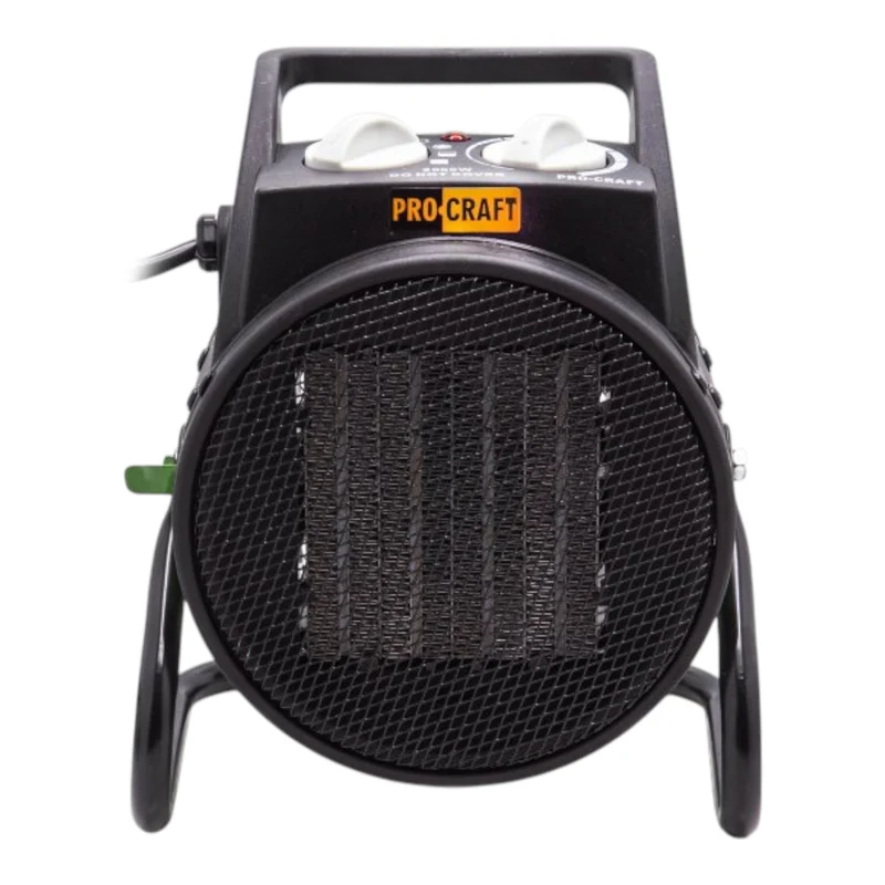Procraft FP20 Elektro Heizlüfter Heizgerät 2 kW 3 Leistungsstufen 25/1000/2000 W