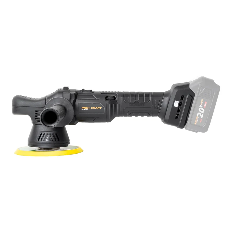 Procraft PM20bb Akku Poliermaschine 20 V 150 mm Solo - ohne Akku, ohne Ladegerät