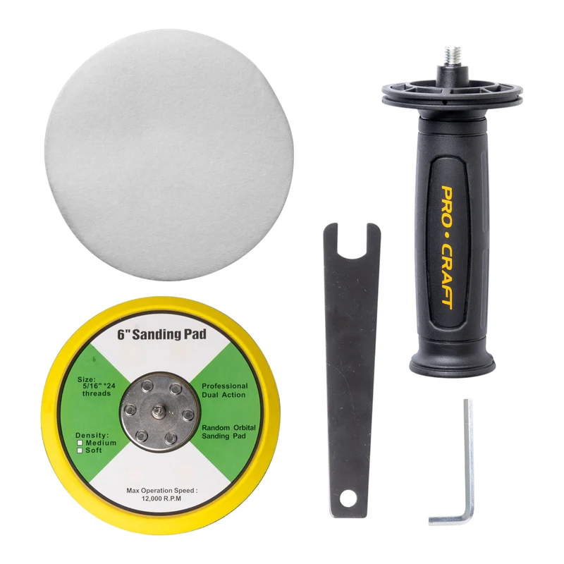 Procraft PM20bb Akku Poliermaschine 20 V 150 mm Solo - ohne Akku, ohne Ladegerät