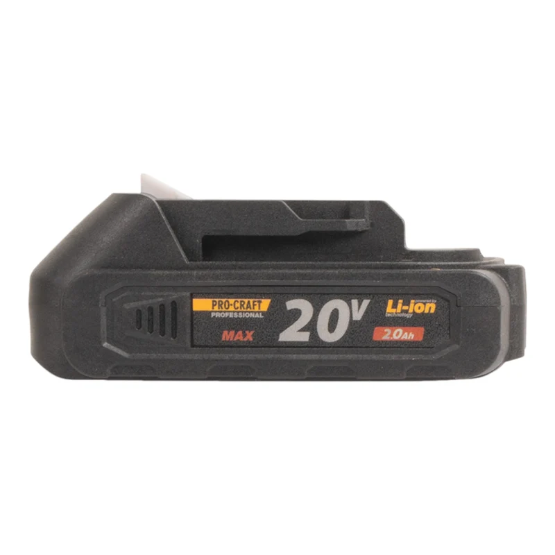 Procraft PHA40bb-c Akku Bohrhammer 20 V 2,6 J SDS plus Brushless + 1x Akku 2,0 Ah + Koffer - ohne Ladegerät