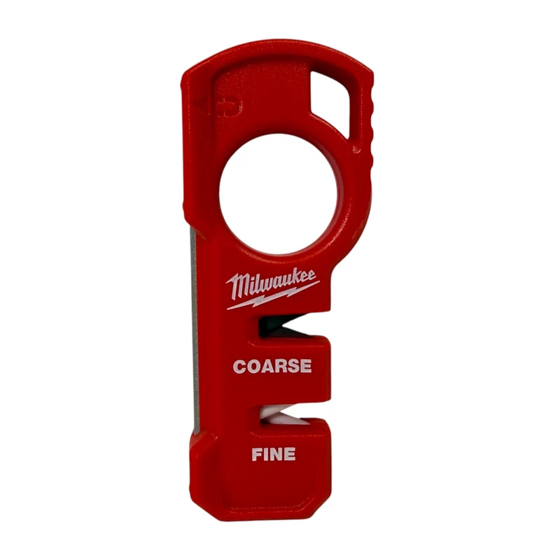 Milwaukee Kompakt-Messerschärfer ( 4932478562 ) Compact Knife Sharpener für Messer, Scheren, Multi-Tools, Sägen und Äxte