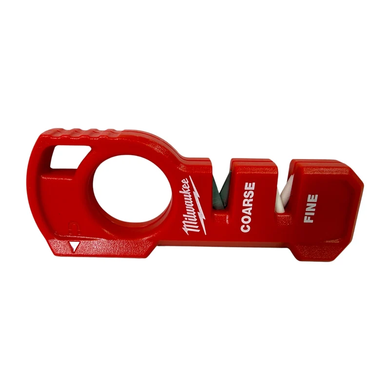 Milwaukee Kompakt-Messerschärfer ( 4932478562 ) Compact Knife Sharpener für Messer, Scheren, Multi-Tools, Sägen und Äxte