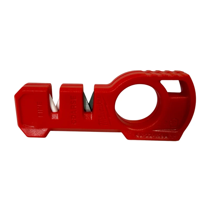 Milwaukee Kompakt-Messerschärfer ( 4932478562 ) Compact Knife Sharpener für Messer, Scheren, Multi-Tools, Sägen und Äxte