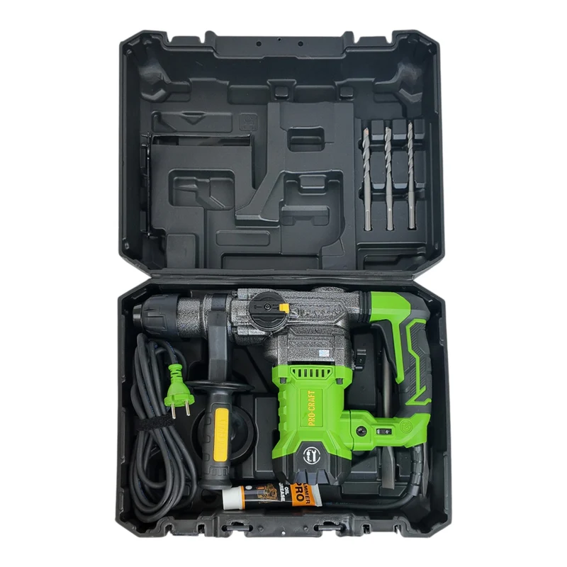 Procraft BH1800 Kombihammer 1500 Watt 5,5 Joule SDS-Plus