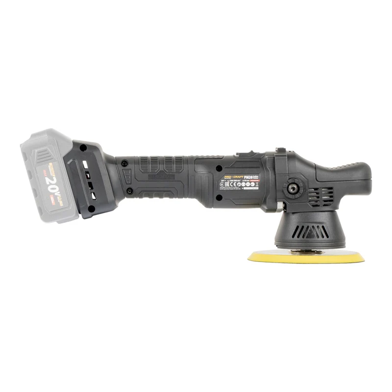 Procraft PM20bb Akku Poliermaschine 20 V 150 mm + 1x Akku 2,0 Ah - ohne Ladegerät