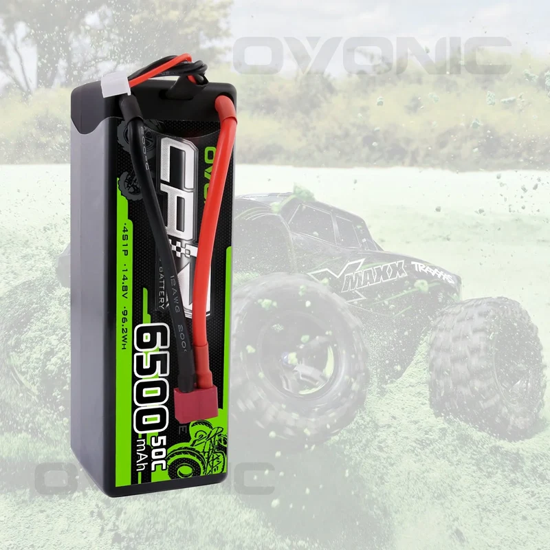 Ovonic Car 4S 6500mAh 14,8V 50C Hardcase LiPo Akku mit Deans-Stecker
