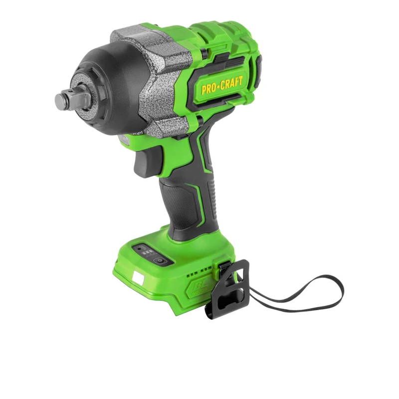 Procraft PWA36bb Akku Schlagschrauber 20 V 850 Nm 1/2" Brushless + 2x Akku 2,0 Ah + Ladegerät