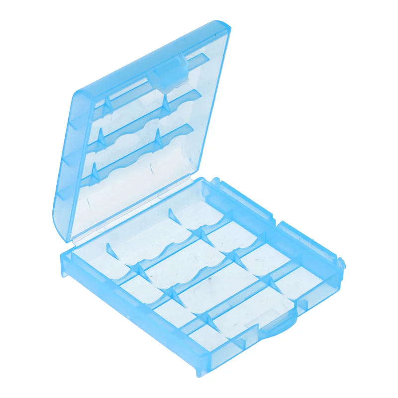 AccuCell Universal AccuCell AccuSafe, Akkubox Aufbewahrungsbox Blau für AA/AA