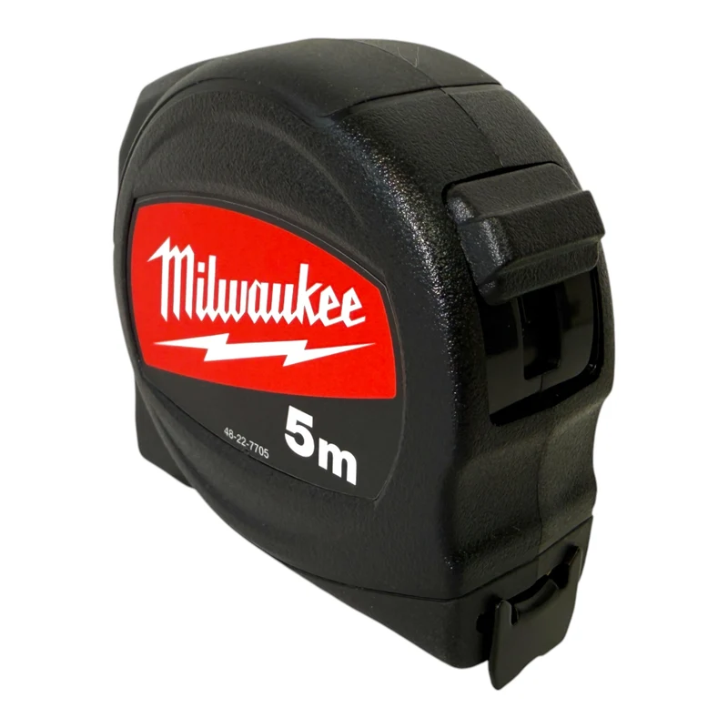 Milwaukee Slim Line Maßband 5m schwarz / rot ( 4932498604 )