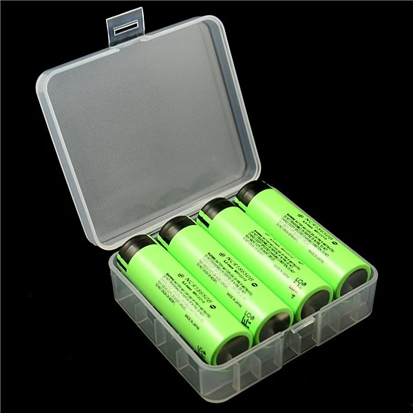 Aufbewahrungsbox D1 für 4x 18650 oder 2x 26650 Li-Ion-Akkus