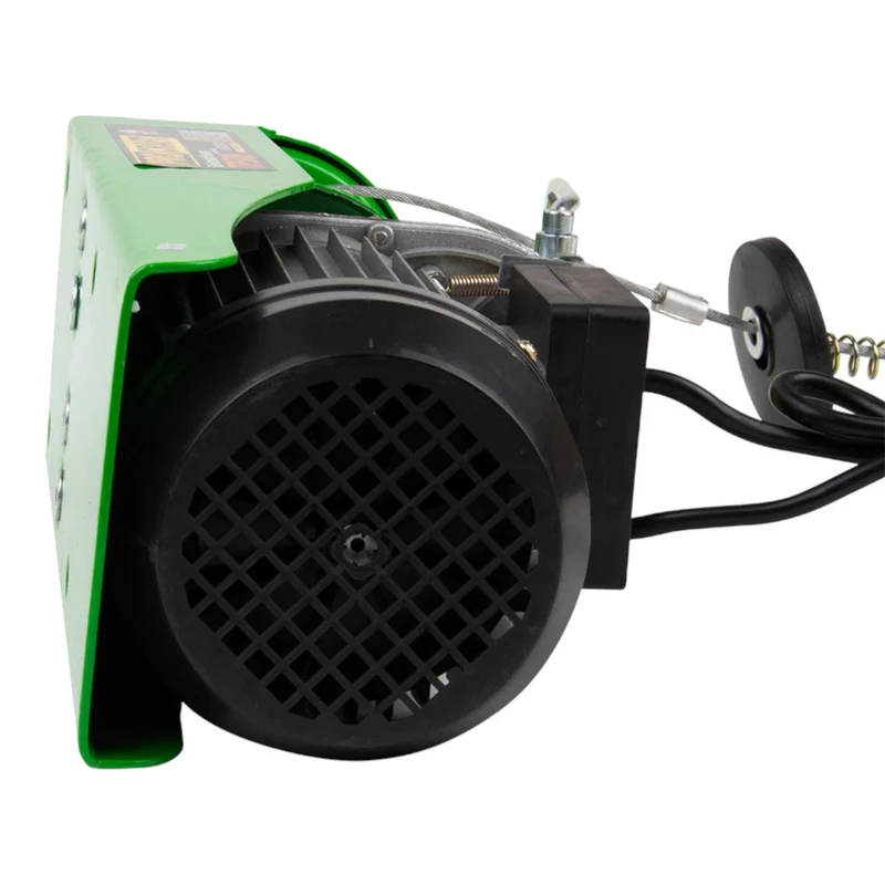 Procraft TP500 elektrische Seilwinde Seilzug 1020 W 6 mm Tragfähigkeit ohne/mit Umlenkrolle 250/500 kg Hubhöhe 12/6 m