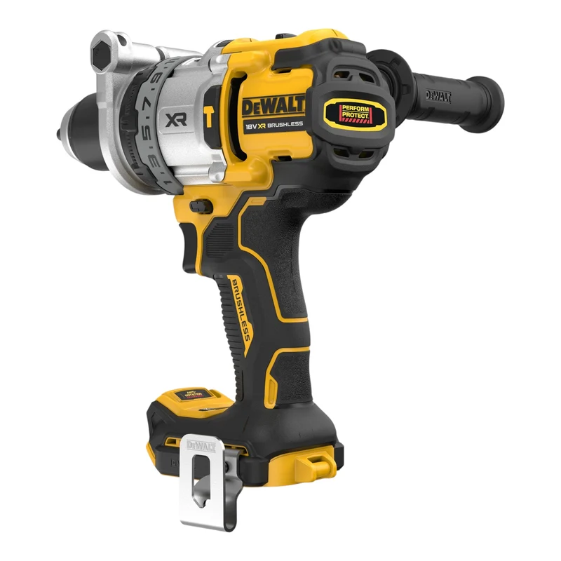 DeWalt DCD 1007 H2T Akku Schlagbohrschrauber 18 V 169 Nm Brushless + 2x Powerstack Akku 5,0 Ah + Ladegerät + TSTAK