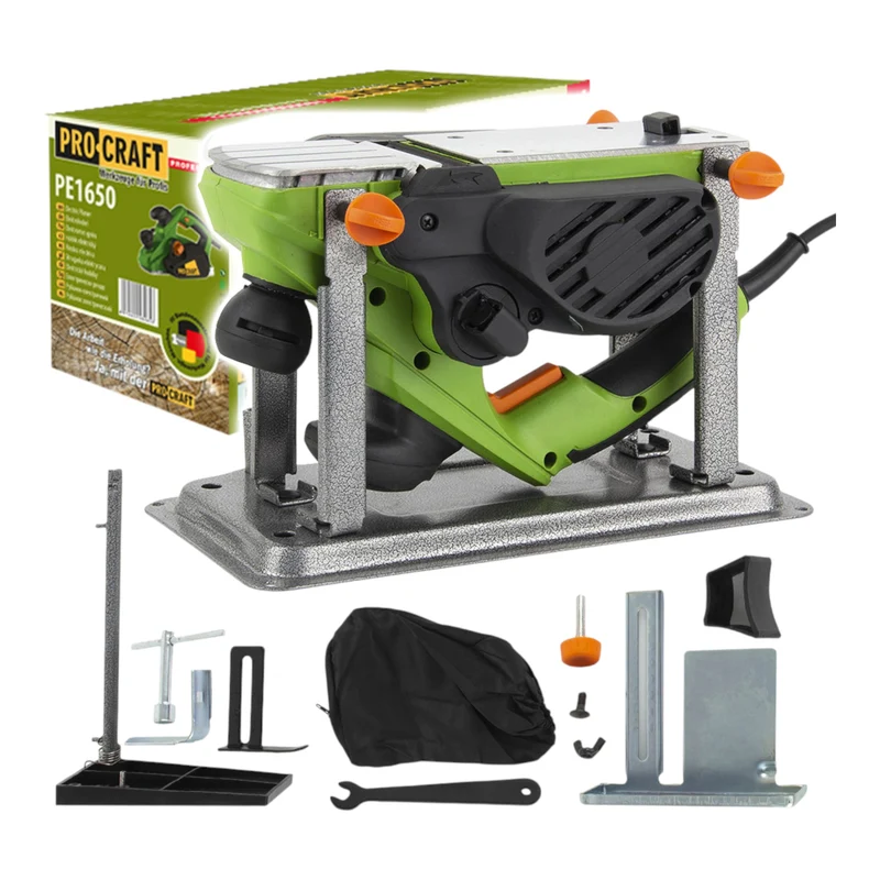 Procraft PE1650 Elektro Hobel 850 Watt 82 mm Hobelbreite