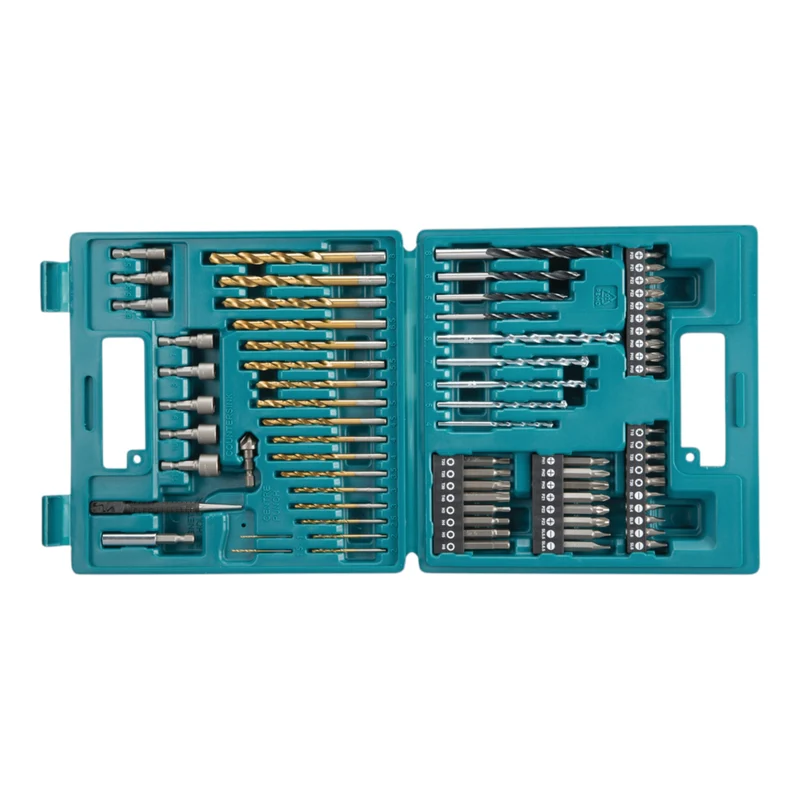 Makita Bit und Bohrer Set 75 tlg. ( B-49373 ) Phillips / Pozidriv / Torx / Hex / Schlitz