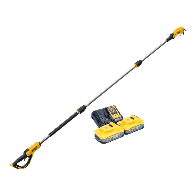 DeWalt DCMPP 569 H2 Akku Stabastschere 18 V 38 mm + 2x Powerstack Akku 5,0 Ah + Ladegerät