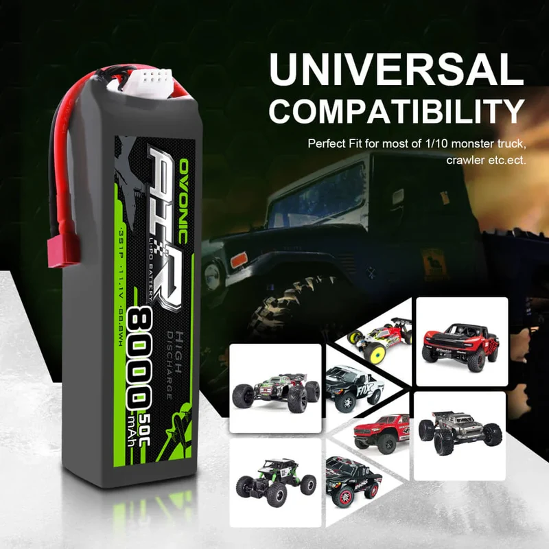 Ovonic Air 3S 8000mAh 11,1V 50C Lipo Akku mit Deans-Stecker