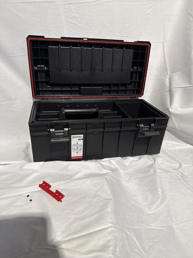 Qbrick System PRO 600 Expert Werkzeugkoffer modularer Organizer 545 x 270 x 246 mm 22 l stapelbar IP54 - Beschädigt