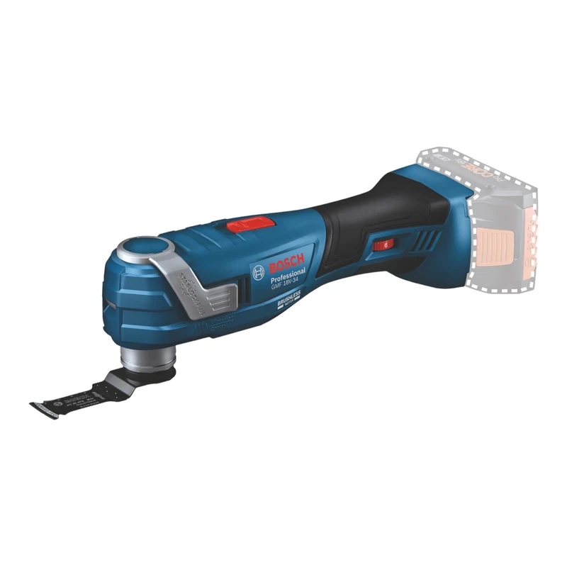 Bosch GOP 18V-34 Professional Akku Multi Cutter 18 V StarlockPlus ( 06018G2000 ) Brushless + L-Boxx - ohne Akku, ohne Ladegerät
