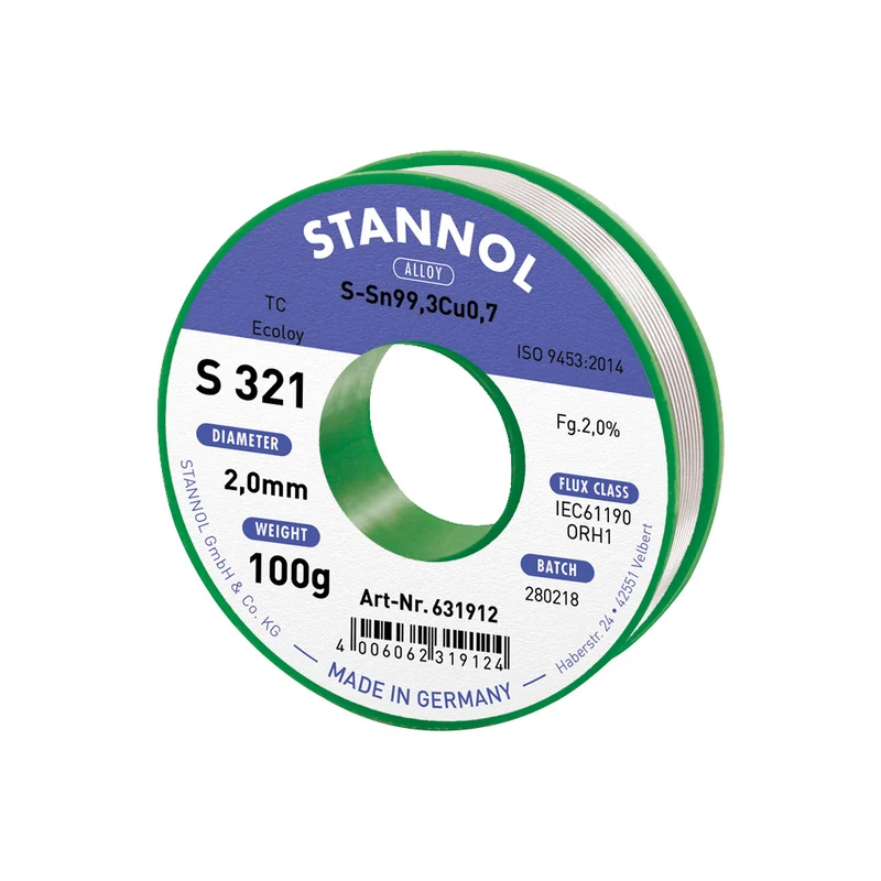 STANNOL Lötdraht S321 / bleifrei