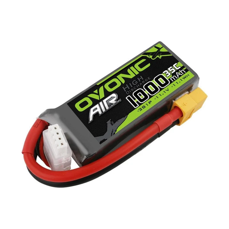 Ovonic Air 3S 1000mAh 11,1V 35C Lipo Akku mit XT60 Stecker (2 Stück)