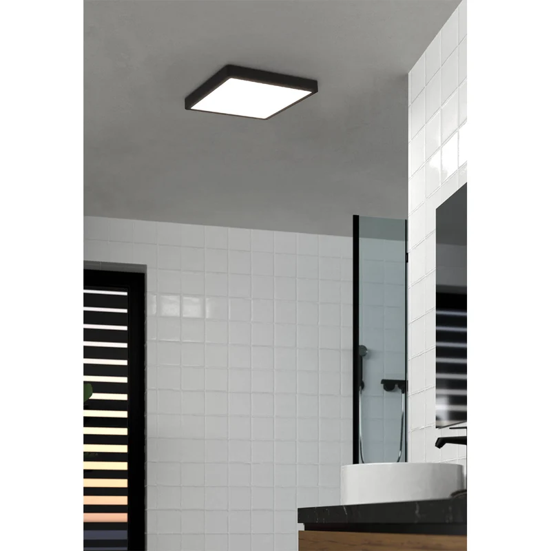 Eglo LED-Deckenleuchte Fueva 5 / schwarz
