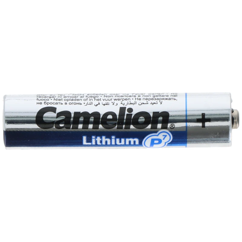 Camelion Lithium Batterie AAA, Micro, FR03, 1,5V, 2er-Blister