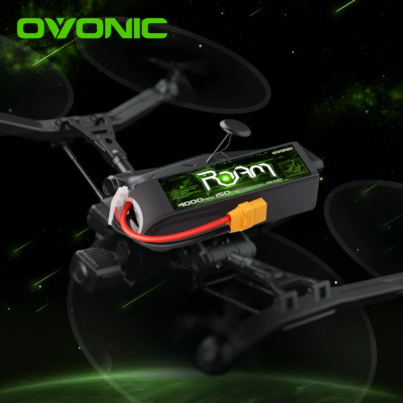 Ovonic Roam Series 6S Lipo Akku 4000mAh 6S1P 150C 22,2V Lipo Akku XT90-Stecker