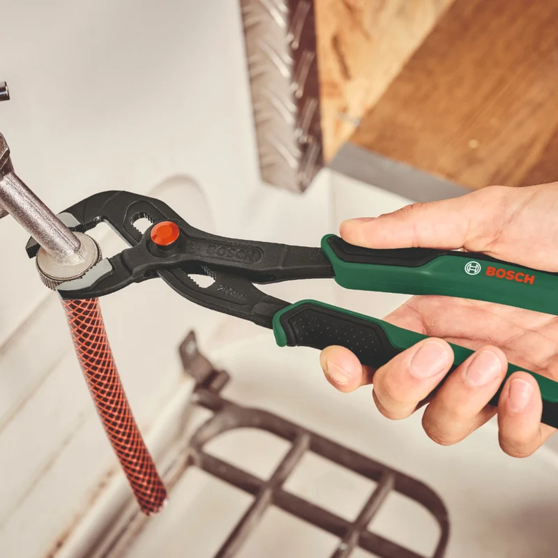 Bosch Advanced Hand Tool S Handwerkzeug Set 52 tlg. ( 1600A02BY7 ) Zange / Ratsche / Schraubendreher / Schraubenschlüssel / Bits / Sechskantschlüssel + Koffer