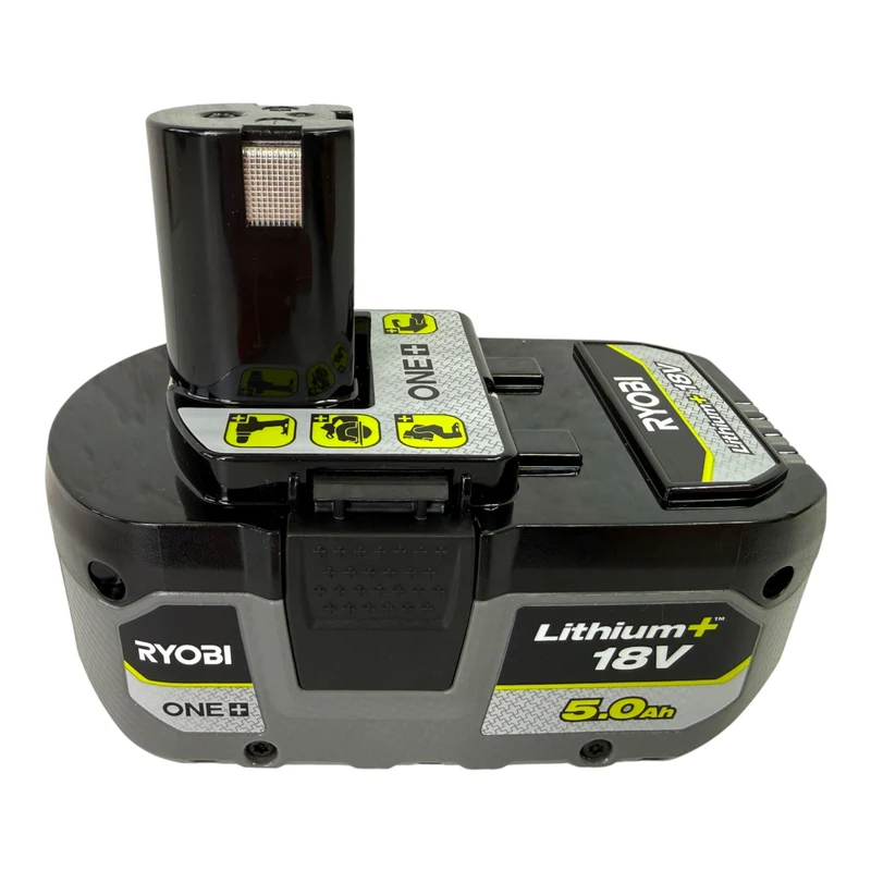 RYOBI RB1850X Akku 18 V 5,0 Ah / 5000 mAh Li-Ion ONE+ ( 5133005287 ) mit Ladestandanzeige