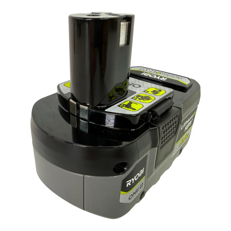 RYOBI RB1850X Akku 18 V 5,0 Ah / 5000 mAh Li-Ion ONE+ ( 5133005287 ) mit Ladestandanzeige
