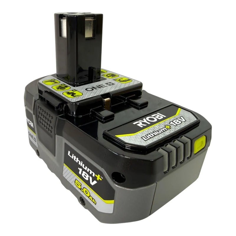 RYOBI RB1850X Akku 18 V 5,0 Ah / 5000 mAh Li-Ion ONE+ ( 5133005287 ) mit Ladestandanzeige