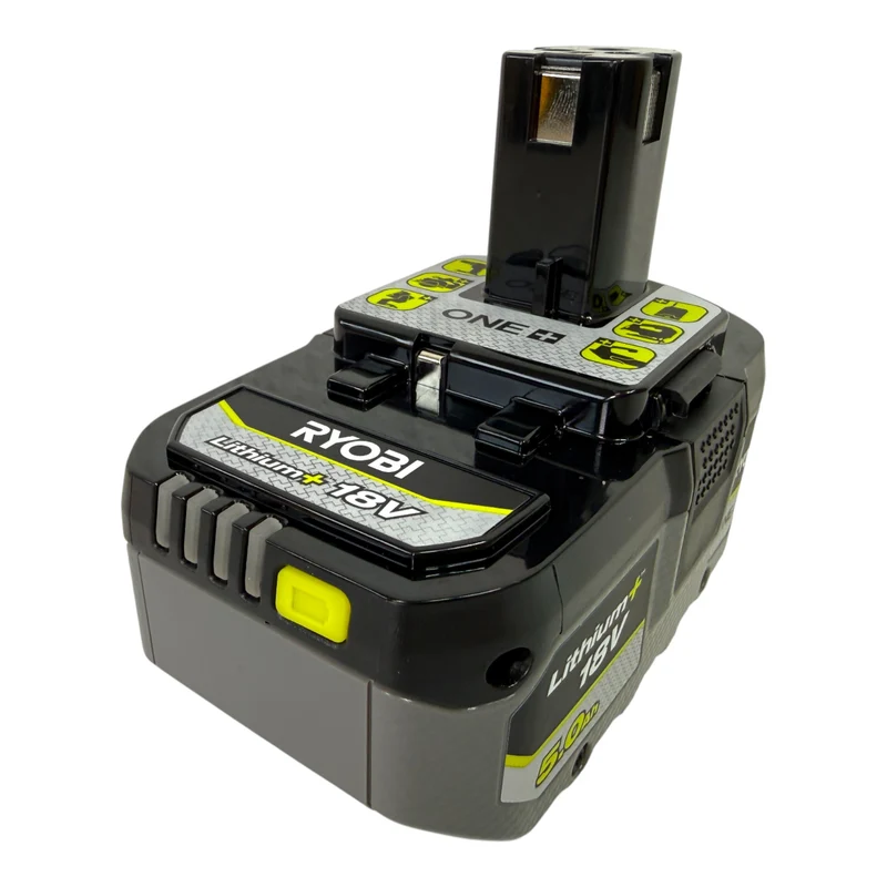 RYOBI RB1850X Akku 18 V 5,0 Ah / 5000 mAh Li-Ion ONE+ ( 5133005287 ) mit Ladestandanzeige