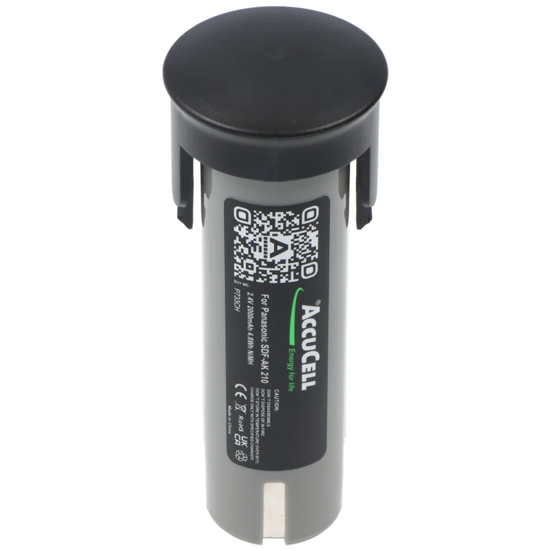 AccuCell Akku passend für Panasonic SDF-AK 210, EY9021B 2Ah