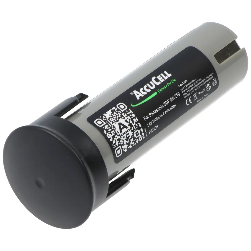AccuCell Akku passend für Panasonic SDF-AK 210, EY9021B 2Ah