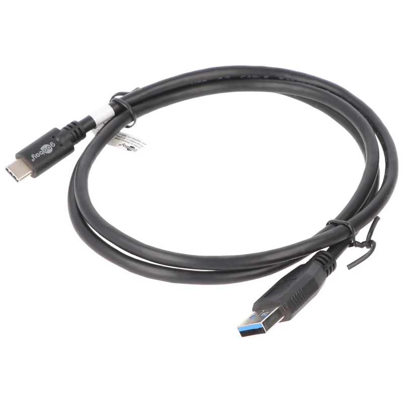 AccuCell USB-Datenkabel und Ladekabel mit USB-C Stecker auf USB A 3.0