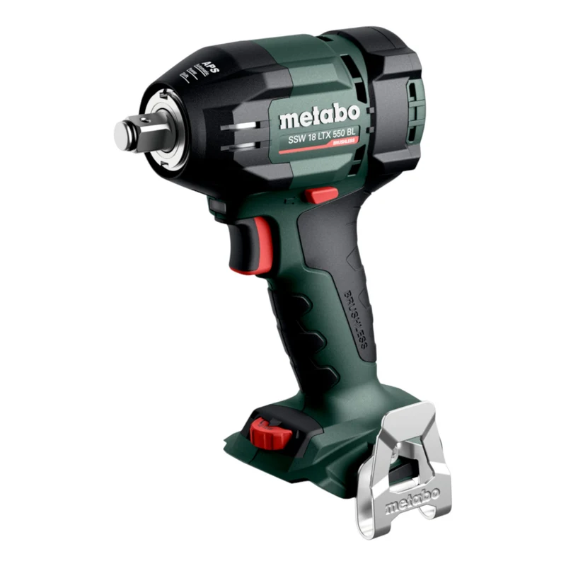 Metabo SSW 18 LTX 550 BL Akku Schlagschrauber 18 V 550 Nm Brushless + 1x LiHD Akku 4,0 Ah + Ladegerät + metaBOX