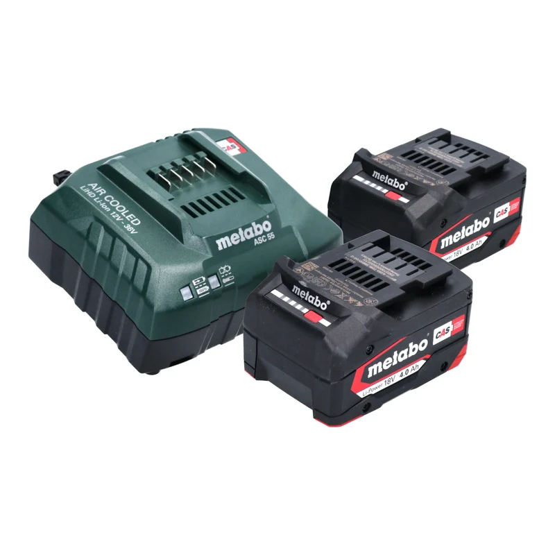 Metabo SSW 18 LTX 550 BL Akku Schlagschrauber 18 V 550 Nm Brushless + 2x Akku 4,0 Ah + Ladegerät + metaBOX