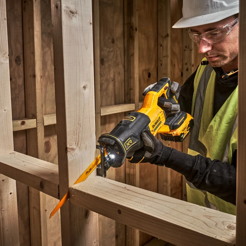 DeWalt DCS 382 N Akku Reciprosäge Säbelsäge 18 V Brushless + 1x Akku 5,0 Ah - ohne Ladegerät