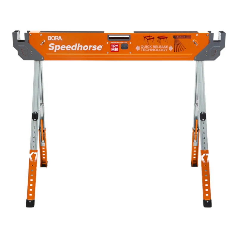 BORA Speedhorse XT Arbeitsbock Paar 760 - 910 mm Höhenverstellbar ( PM-4550T ) 1600 kg Gesamttragfähigkeit