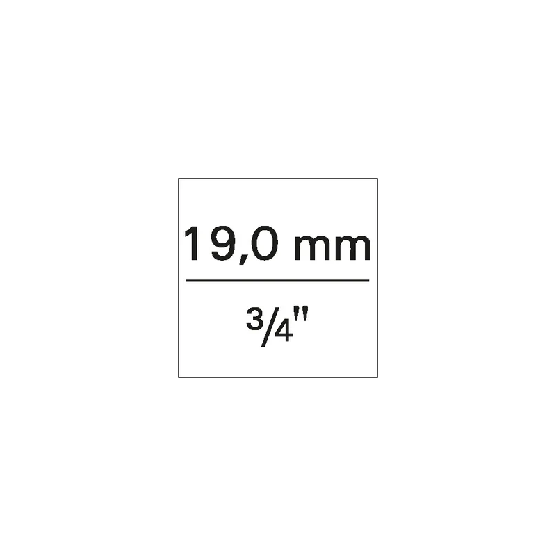 Kraft-Steckschlüssel Satz 3/4" / 11-teilig