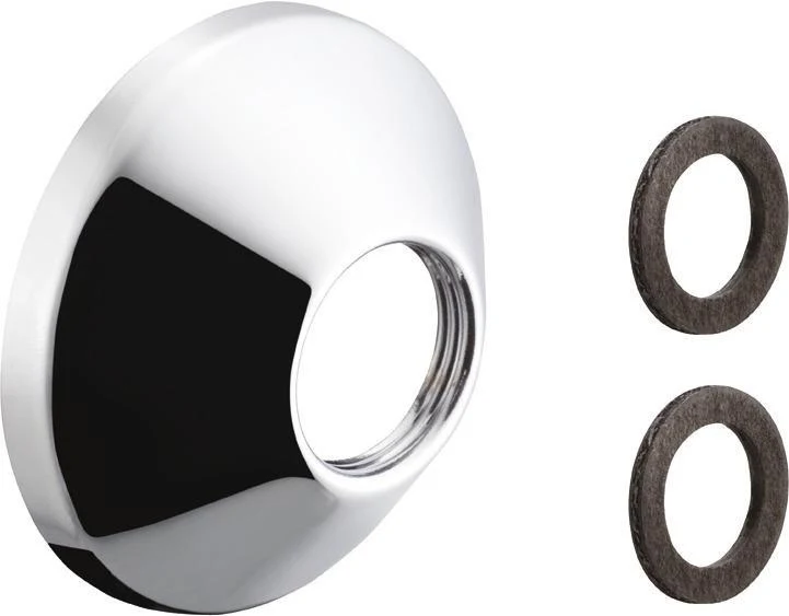 HANSGROHE Wandrosette Metropol chrom – Ersatzteil für Armaturen