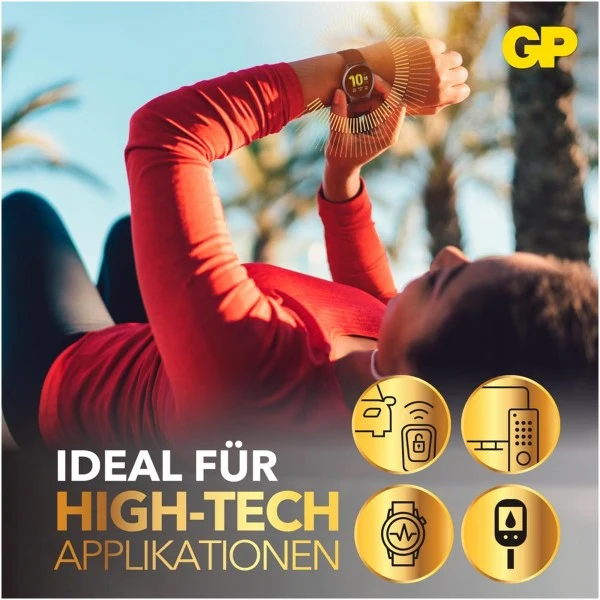 GP Batteries CR2032 GP Lithium Knopfzelle 3V 10 Stück