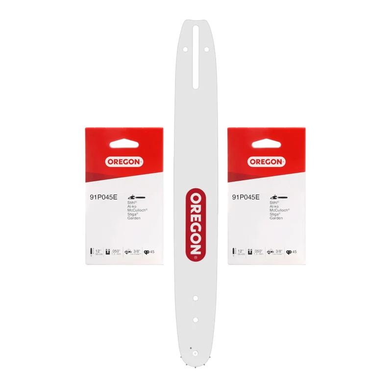 Oregon Kombo Führungsschiene + 2x Sägekette 30 cm 3/8" LP 1,3 mm 45 TG ( 561605 )