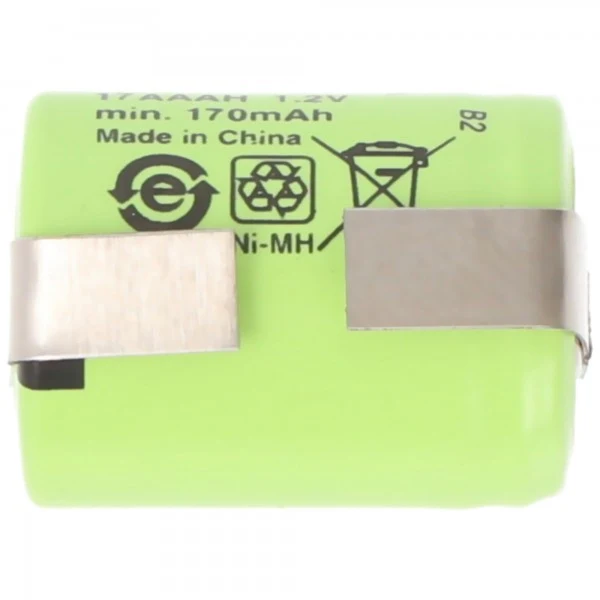 GP Batteries KAN 1/3AAA Micro 1,2 Volt 150mAh 15,00x10,00mm NiMH mit Lötfahne U-Form