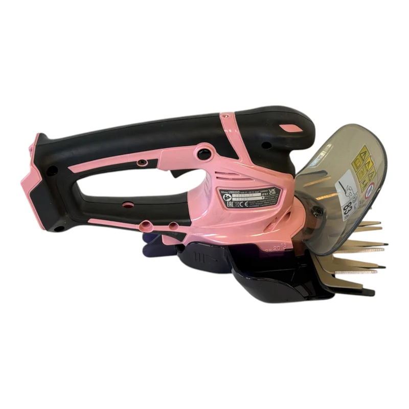 Makita UM 600 DSM2P Akku Grasschere 12 V max 160 mm Pink + 2x Akku 4,0 Ah + Ladegerät