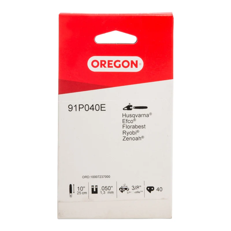 Oregon 91P040E Sägekette Xtraguard 25 cm 3/8" LP 1,3 mm 40 TG