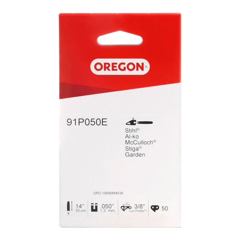 Oregon 91P050E Sägekette Xtraguard 35 cm 3/8" LP 1,3 mm 50 TG