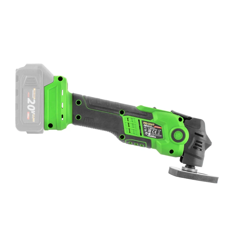 Procraft PMT22bb Akku Multifunktionswerkzeug 20 V Brushless + 1x Akku 4,0 Ah - ohne Ladegerät