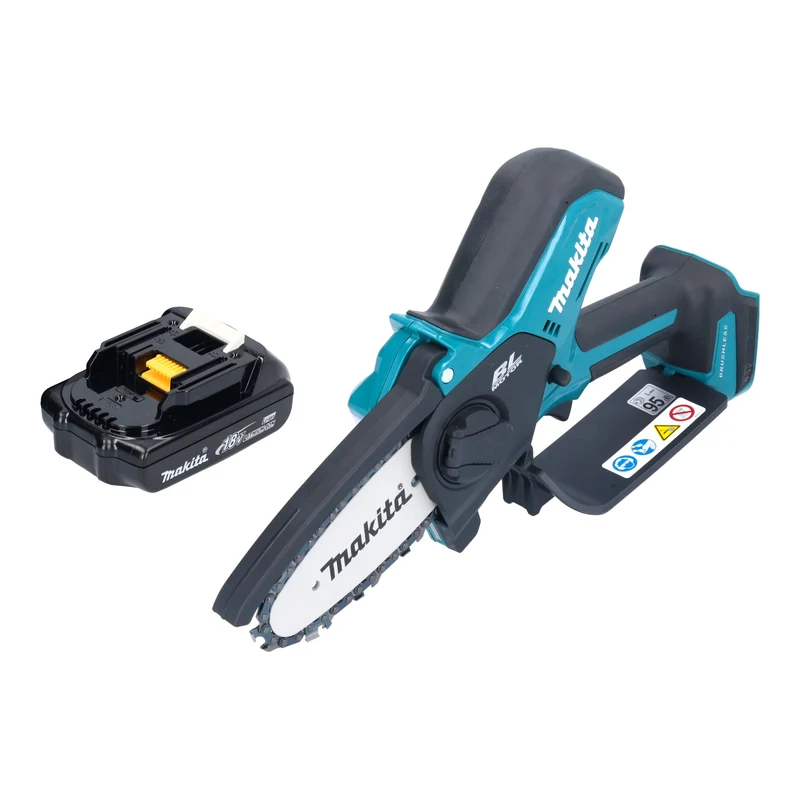 Makita DUC 101 Y01 Akku Astsäge 18 V 10 cm Brushless + 1x Akku 1,5 Ah - ohne Ladegerät